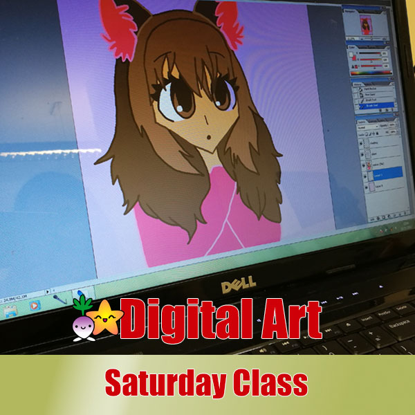 Digital Art Workshop in Cardiff with animation production company Turnip Starfish