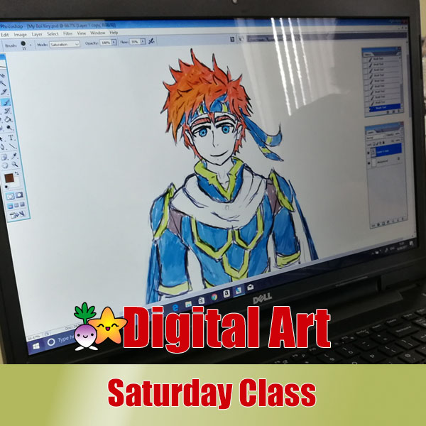 Digital Art Workshop in Cardiff with animation production company Turnip Starfish