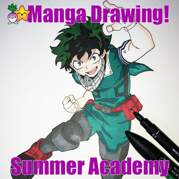 manga drawing summer Academy 2022