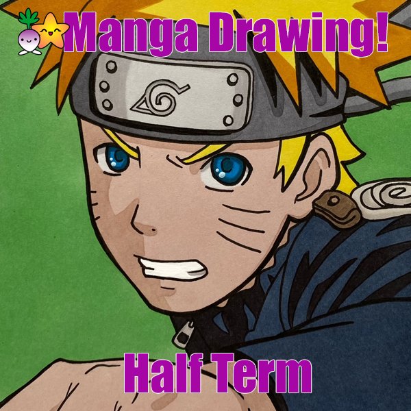 Half term manga drawing workshop with Turnip Starfish