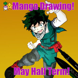 Manga drawing classes in Cardiff with Turnip Starfish