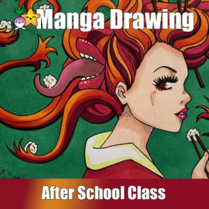 After school manga drawing class with Turnip Starfish