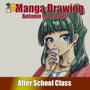 After school manga drawing workshop with Cardiff animation production company Turnip Starfish