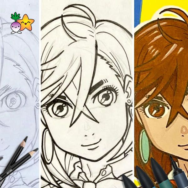 Saturday manga and anime drawing classes with Cardiff animation company Turnip Starfish