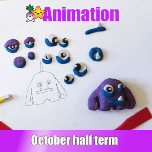 Animation workshop for children in half term by Cardiff animation production company Turnip Starfish