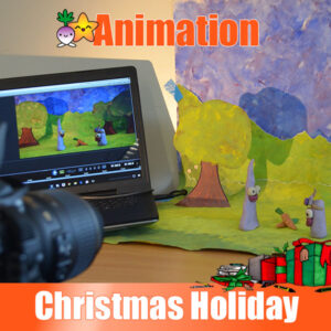 Christmas holiday animation workshop in Cardiff with Cardiff animation company studio Turnip Starfish
