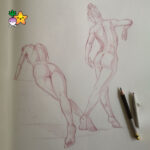 Life drawing and Figure drawing classes in Cardiff with animation studio Turnip Starfish.